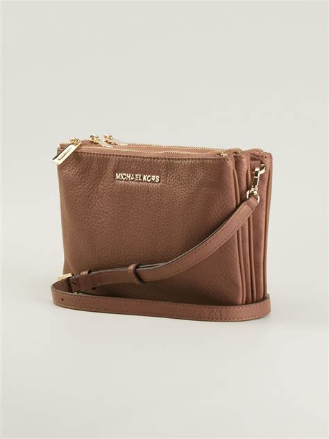 michael kors bedford leather gusset crossbody|michael michael kors bedford double gusset crossbody.